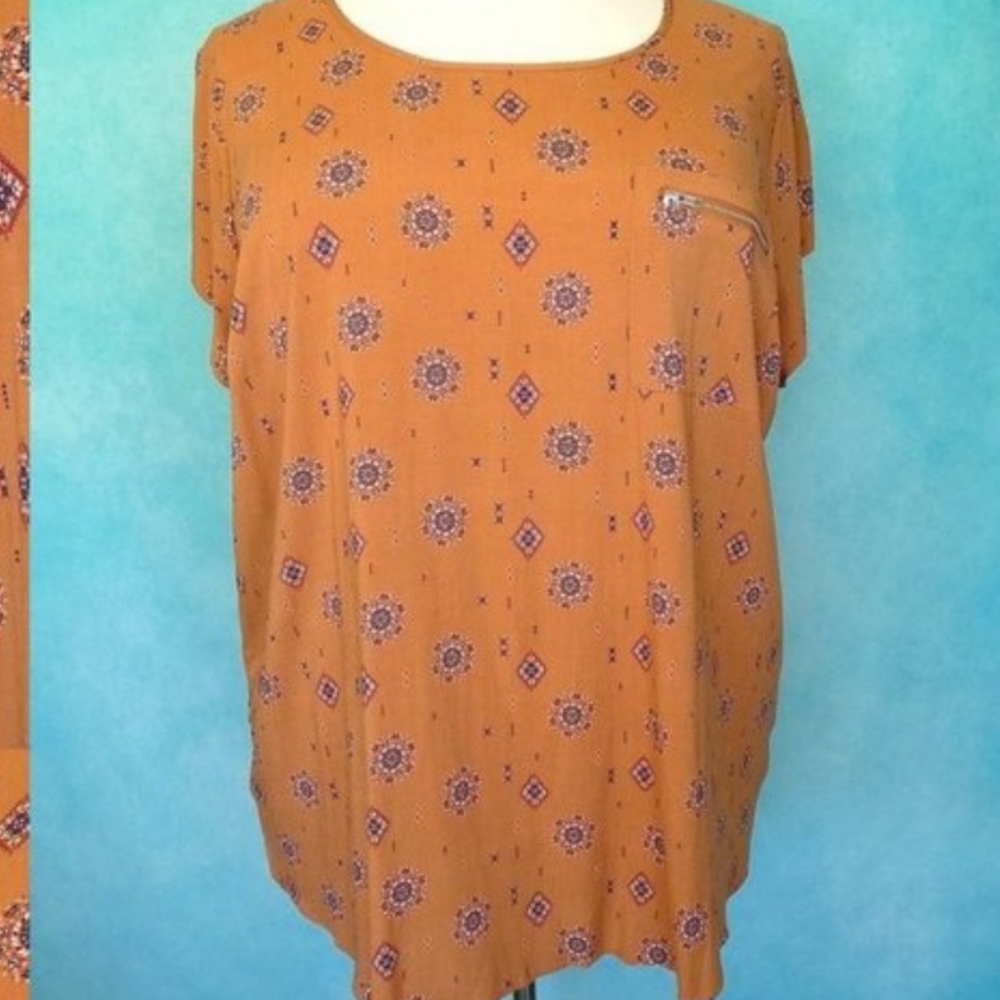 Prescott New York Blouse 2X Chic Soul